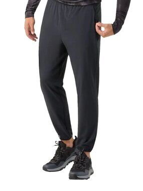 SmartWool Men's Active Tech Regular Fit Breathable Lightweight Pant Black, sz XL